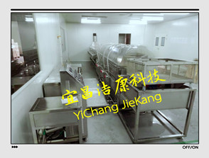 上?？蛻翡X蓋清洗烘干線